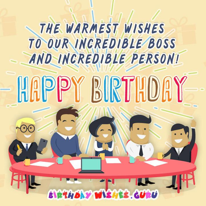 Birthday Wishes For Boss Funny
 Birthday Wishes for Boss