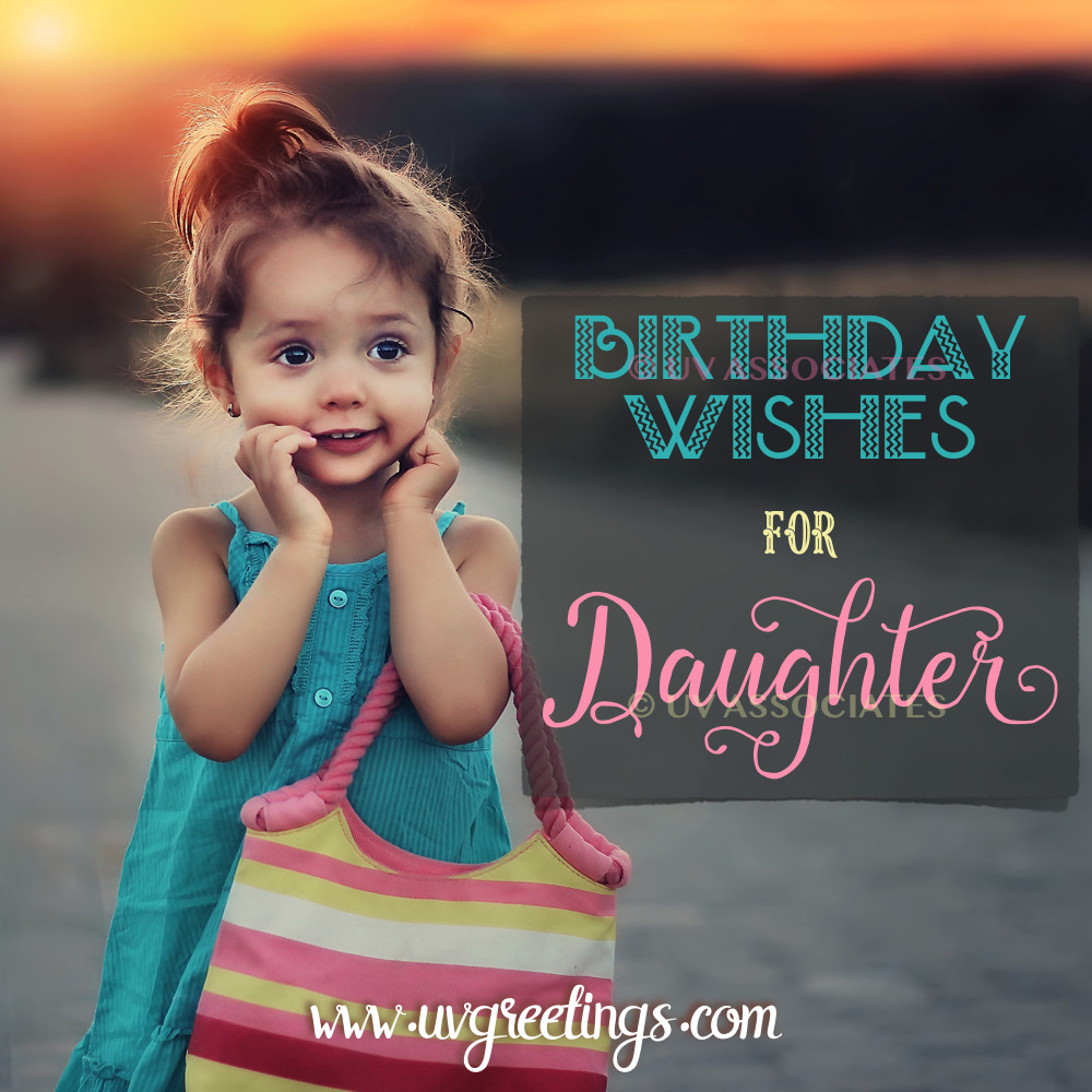 Birthday Wishes For Daughter From Mom
 Happy Birthday Daughter Quotes Texts and Poems from Mom