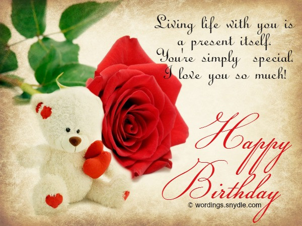 Birthday Wishes For Girlfriend
 Happy Birthday Wishes for Girlfriend – Wordings and Messages