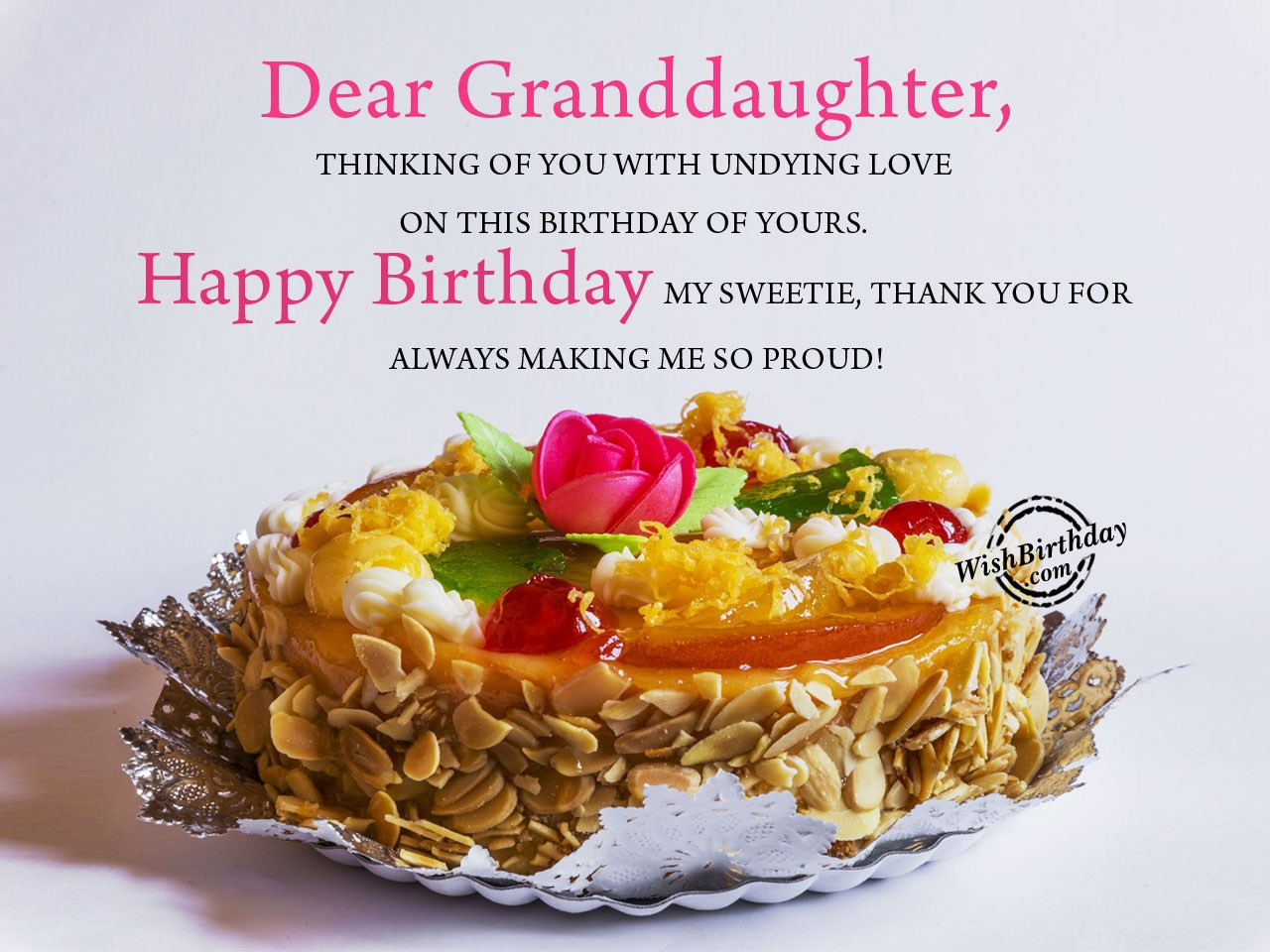 Birthday Wishes For Granddaughters
 Birthday Wishes For Granddaughter Birthday