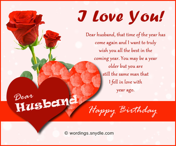 Birthday Wishes For Hubby
 Birthday Wishes for Husband Husband Birthday Messages and