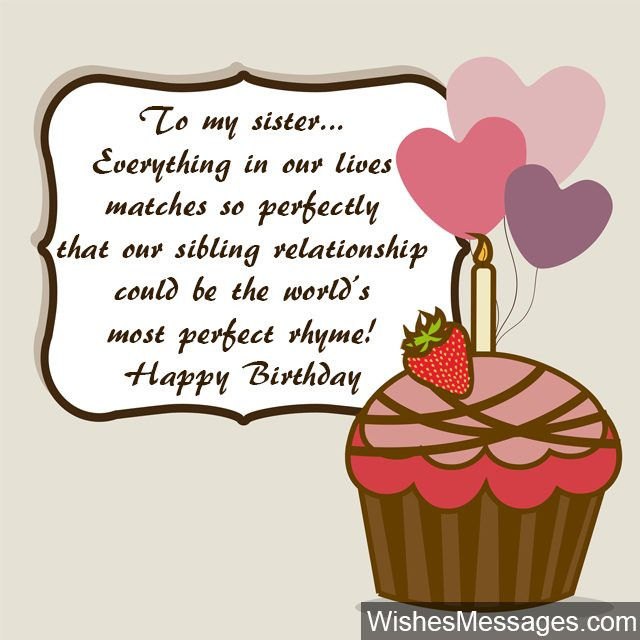 Birthday Wishes For Sister Quotes
 Birthday Wishes for Sister Quotes and Messages