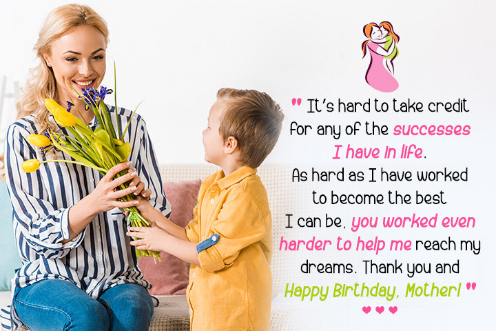 Birthday Wishes For Son From Mother
 107 Happy Birthday Wishes For Mom with Love