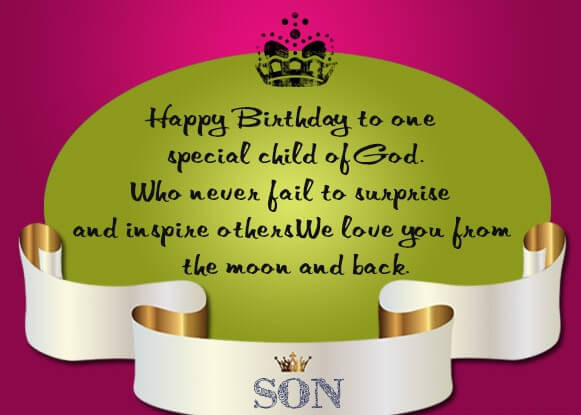 Birthday Wishes For Son From Mother
 50 Best Birthday Quotes for Son Quotes Yard