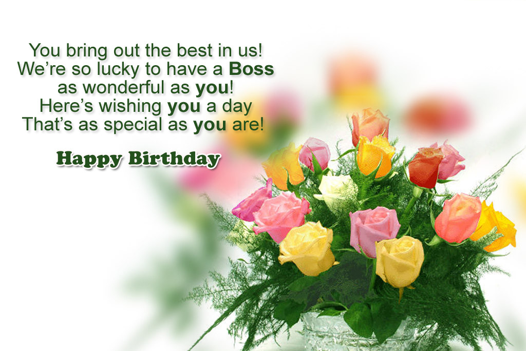 Birthday Wishes For Your Boss
 Funny Boss Birthday Wishes Quotes QuotesGram