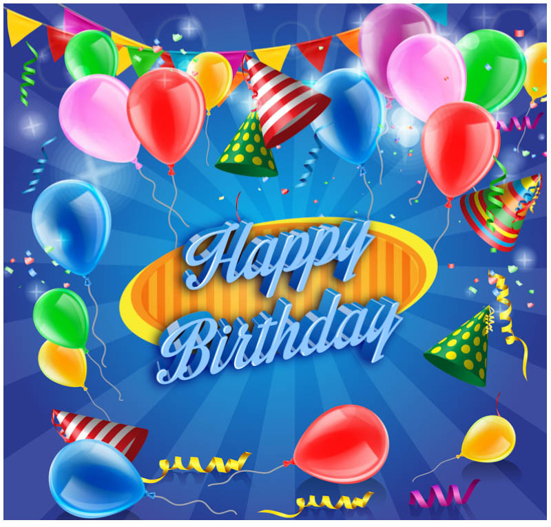 Birthday Wishes Images Free
 FREE 10 Vector Birthday Celebration Greeting Cards for