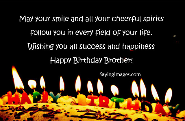 Birthday Wishes Quotes For Brother
 20 Happy Birthday Wishes & Quotes for Brother