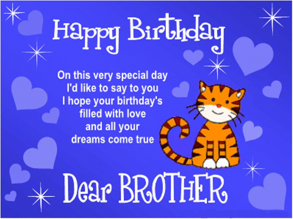 Birthday Wishes Quotes For Brother
 Happy Birthday Wishes for Brother