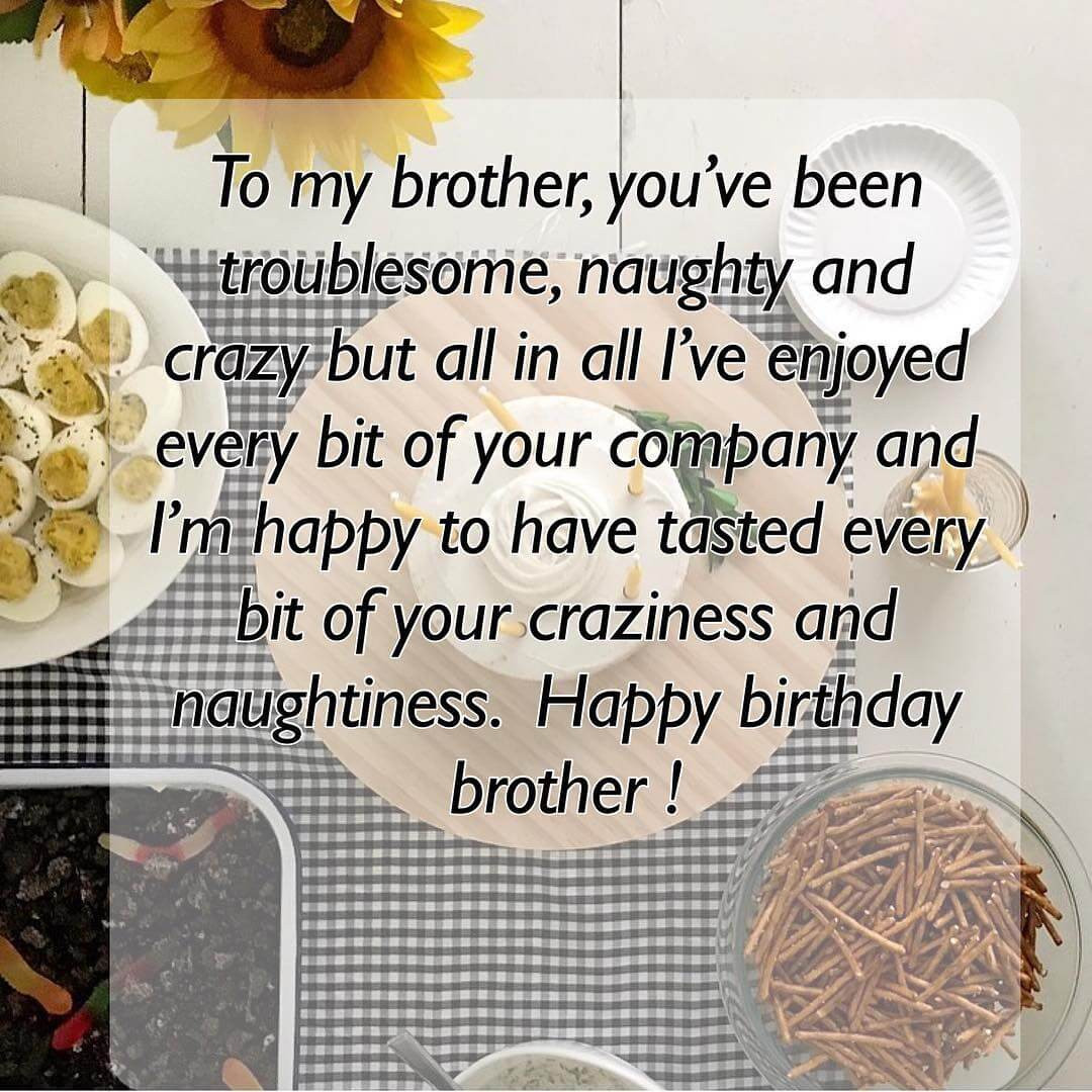 Birthday Wishes Quotes For Brother
 Short And Long Happy Birthday Quotes & Wishes For Brother