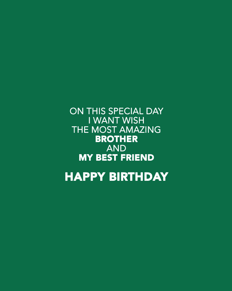 Birthday Wishes Quotes For Brother
 40 Inspirational Happy Birthday Wishes Quotes For Brother