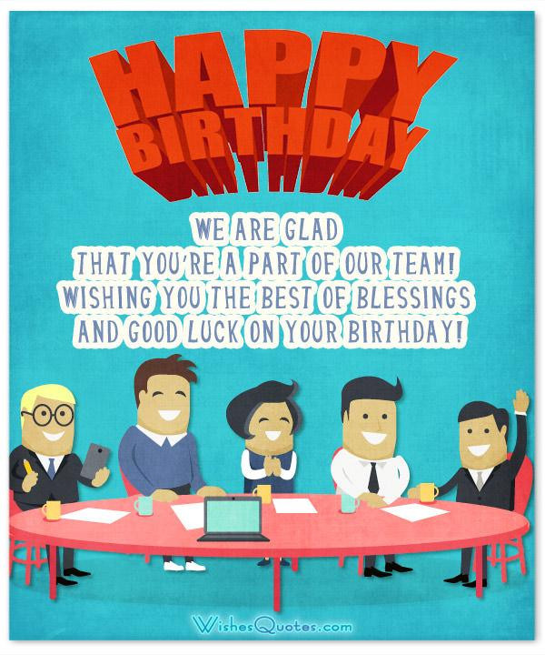 Birthday Wishes To A Colleague
 33 Heartfelt Birthday Wishes for Colleagues By WishesQuotes