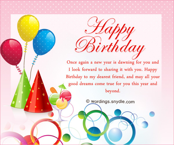 Birthday Wishes To A Great Friend
 250 Happy Birthday Wishes for Friends [MUST READ]