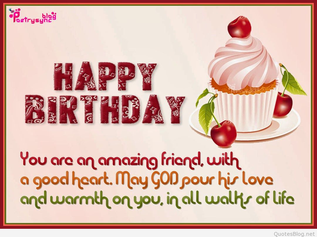 Birthday Wishes To A Great Friend
 The best happy birthday quotes in 2015