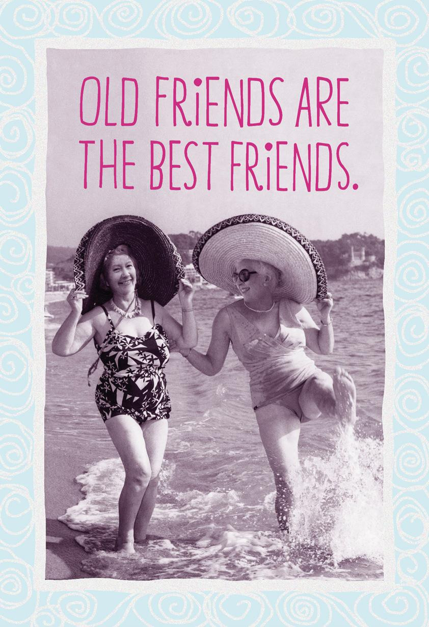 Birthday Wishes To An Old Friend
 Old Friends Are the Best Friends Funny Birthday Card