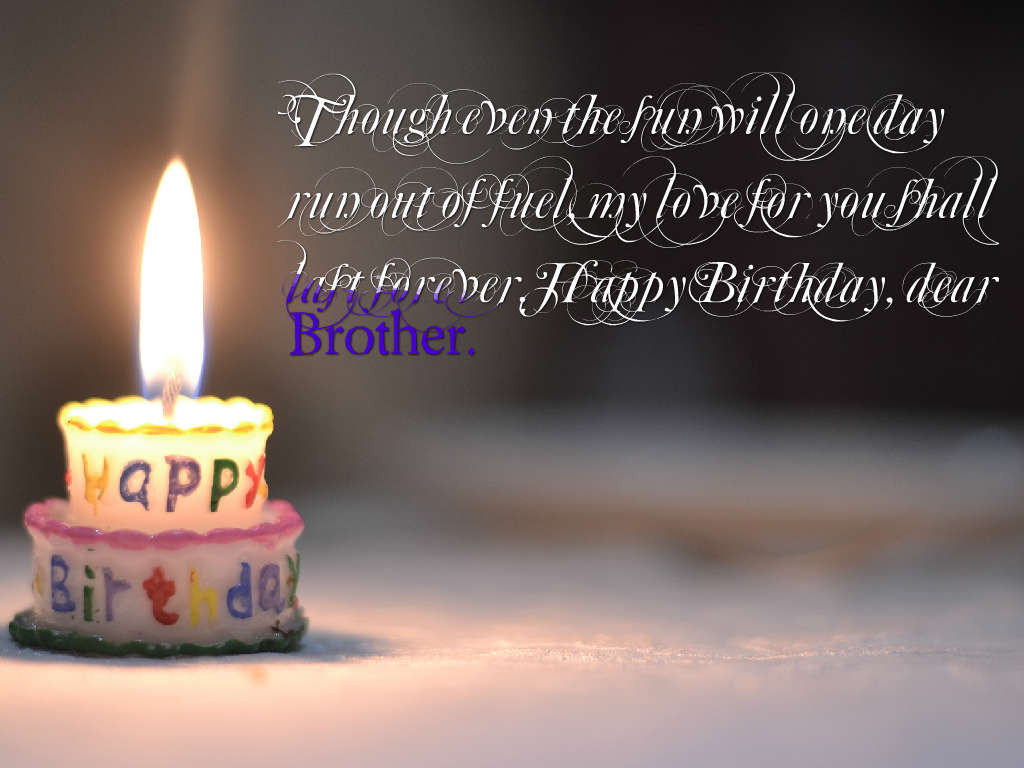 Birthday Wishes To Brother
 70 Best Birthday Wishes for Brother with Beautiful Posters