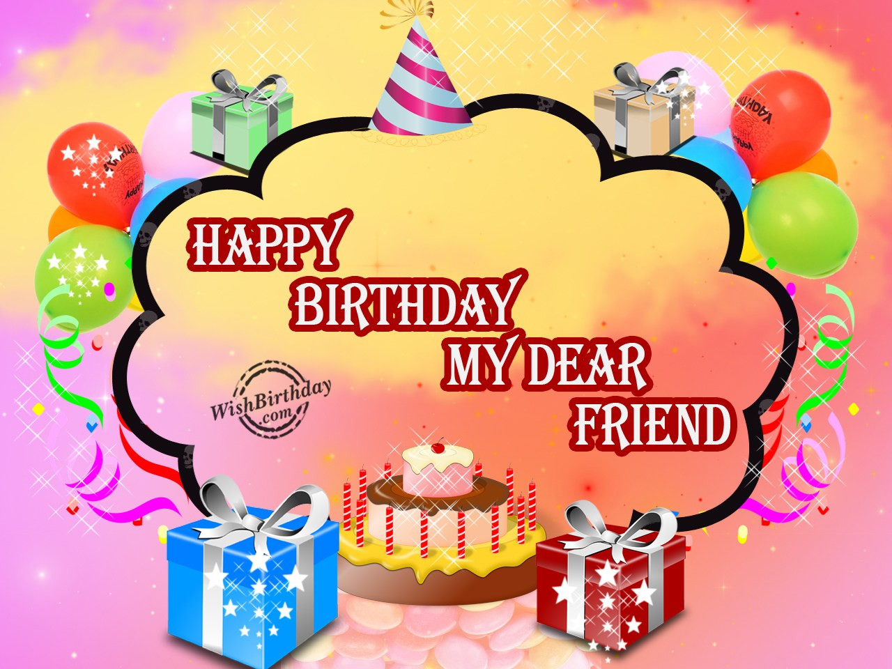 Birthday Wishes To My Friend
 Birthday Wishes For Best Friend Birthday