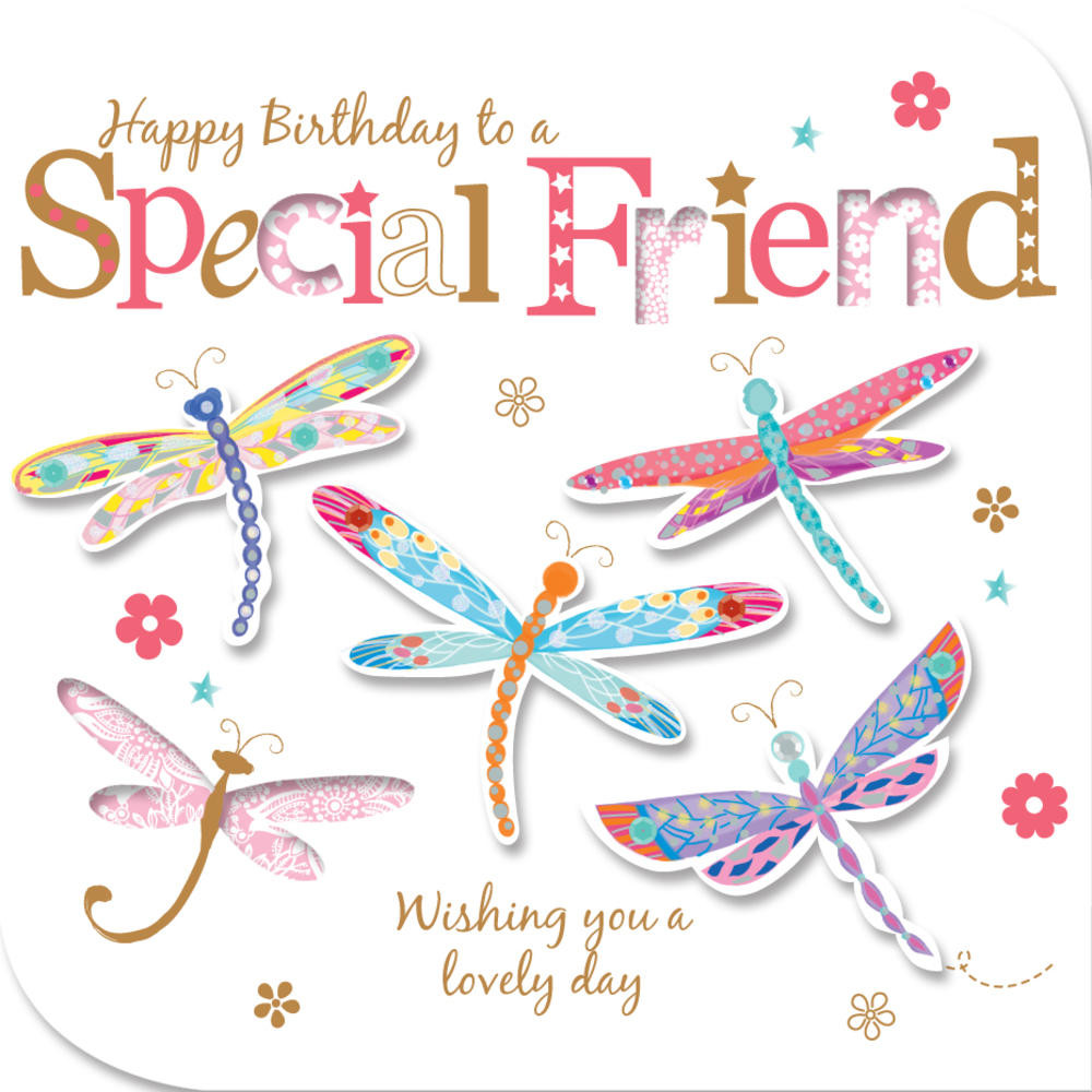 Birthday Wishes To Special Friend
 Special Friend Birthday Greeting Card Cards