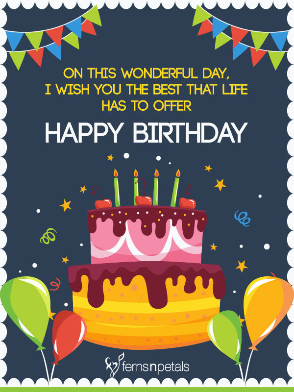 Birthday Wishing Quotes
 30 Best Happy Birthday Wishes Quotes & Messages Ferns