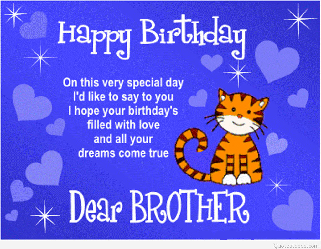 Birthday Wishing Quotes
 Happy birthday brothers in law quotes cards sayings