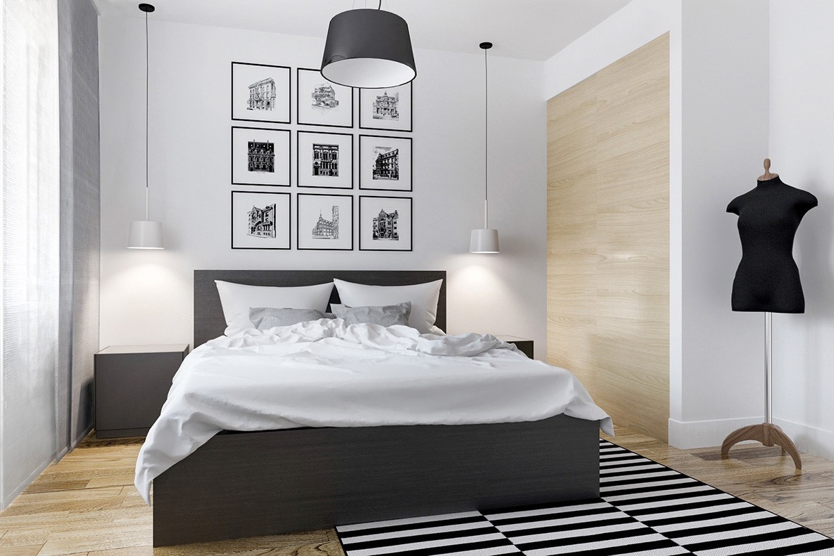 Black And White Bedroom Decor
 40 Beautiful Black & White Bedroom Designs