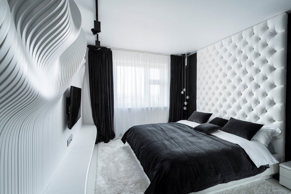 Black And White Bedroom Decor
 40 Beautiful Black & White Bedroom Designs