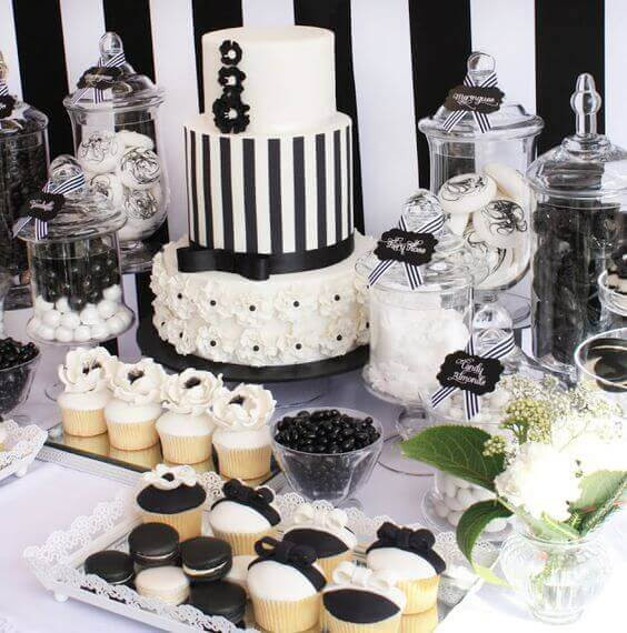 Black And White Birthday Party Decorations
 23 Black and White Party Ideas