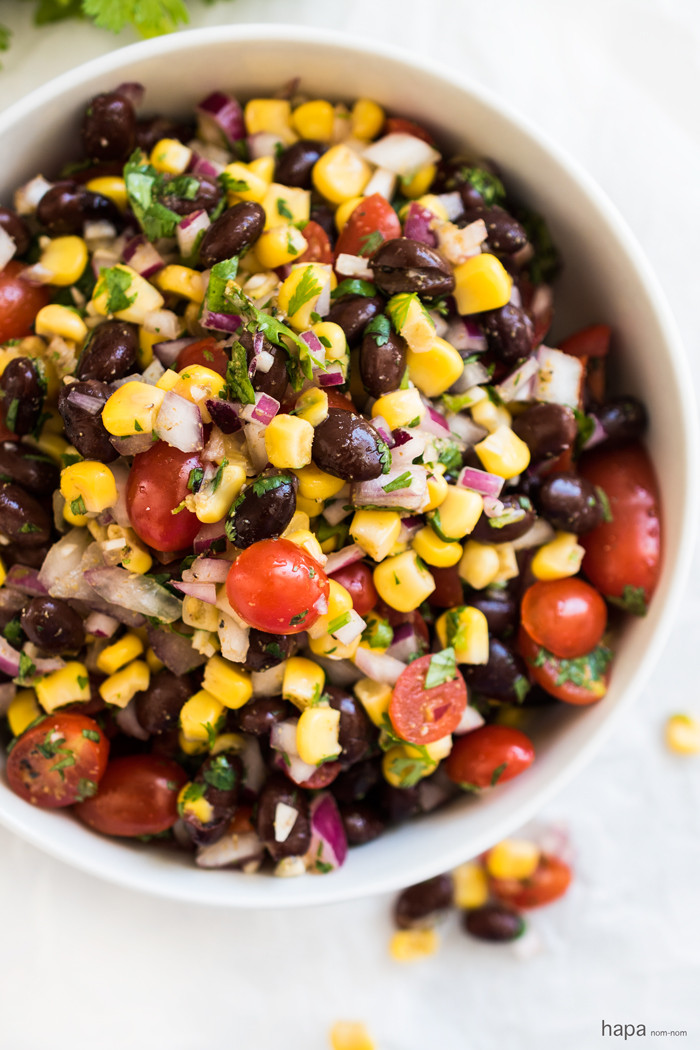 Black Bean And Corn Salad
 Black Bean and Corn Salad