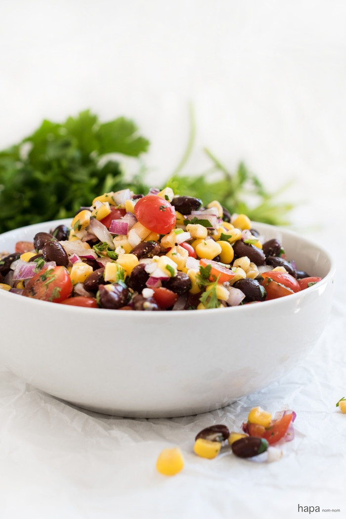 Black Bean And Corn Salad
 Black Bean and Corn Salad