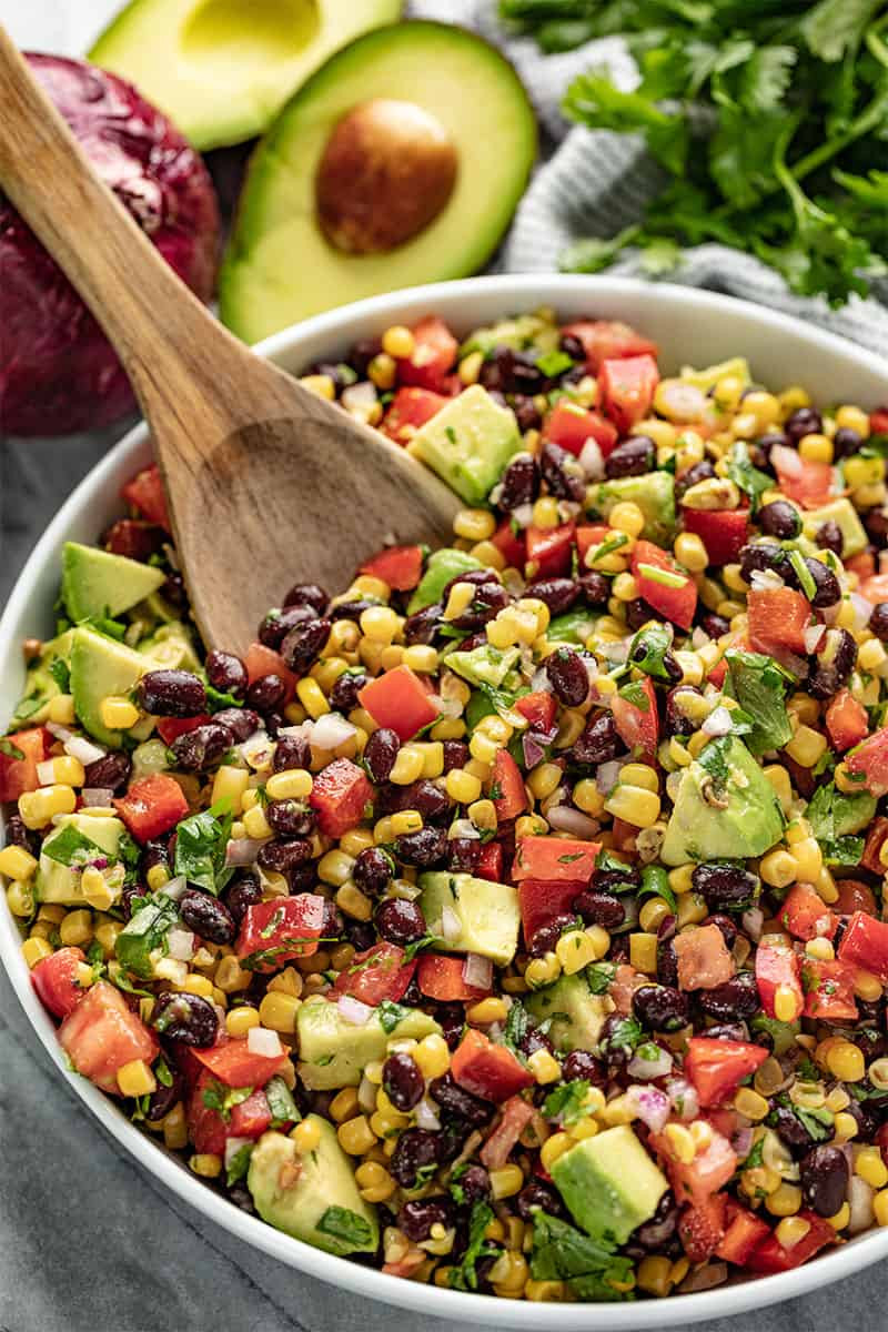 Black Bean And Corn Salad
 Simple Black Bean and Corn Salad