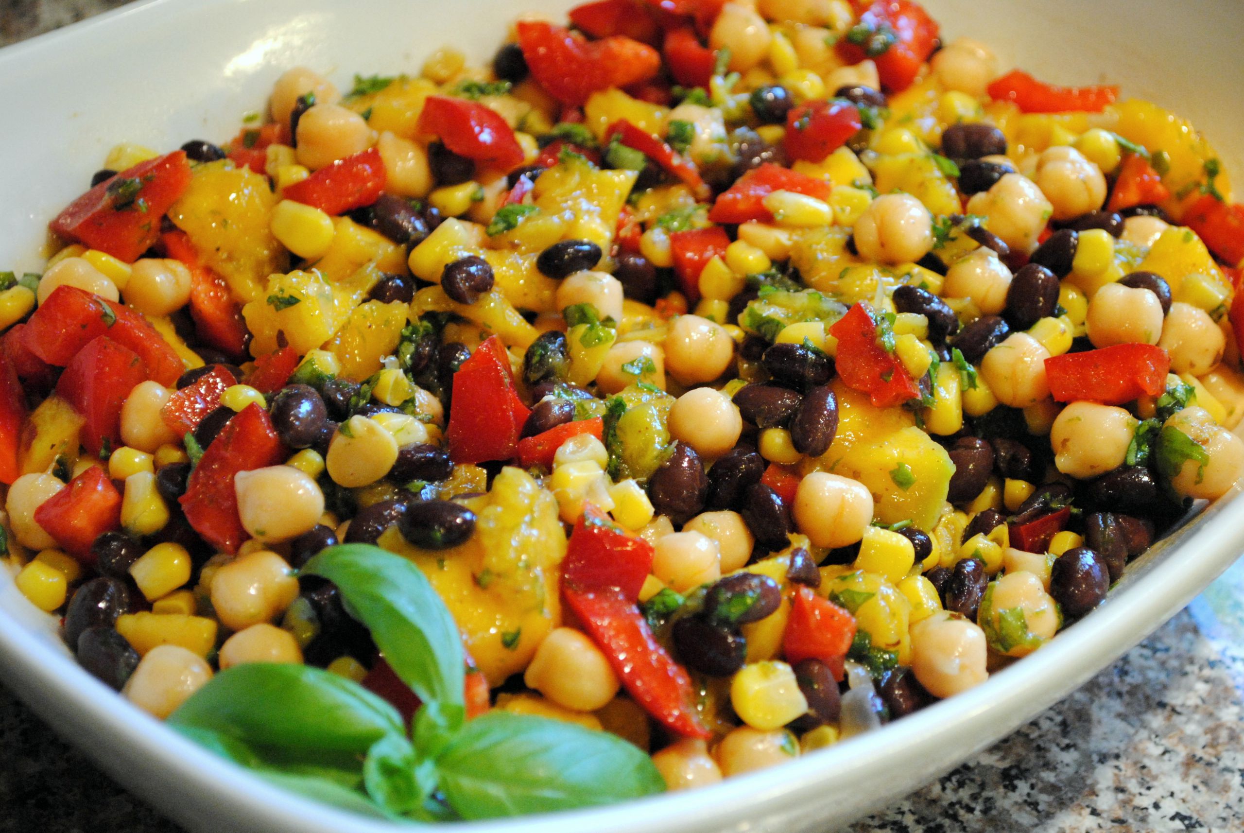 Black Bean And Corn Salad
 Corn and black bean salad