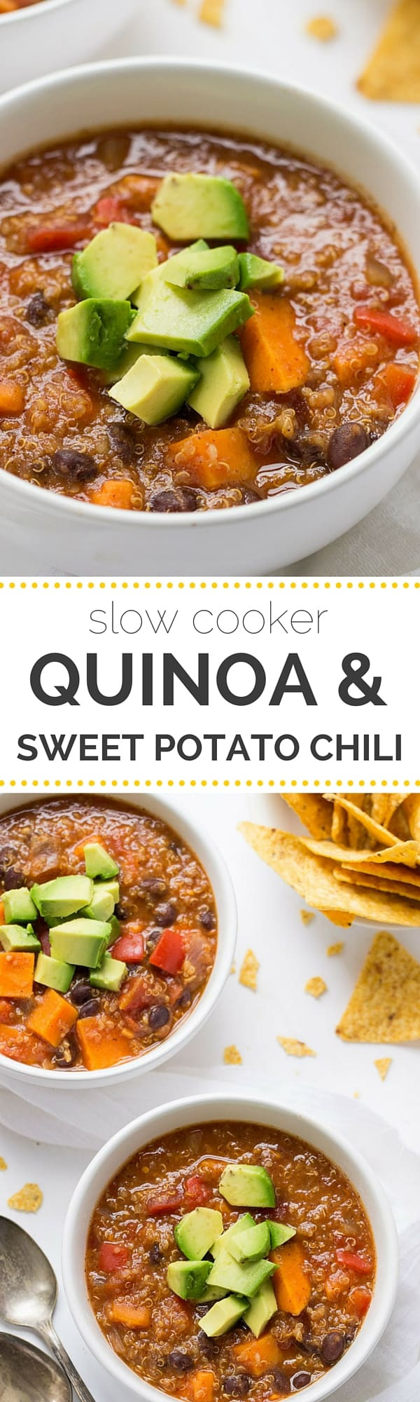 Black Bean Quinoa Chili
 Sweet Potato Black Bean Quinoa Chili Recipe