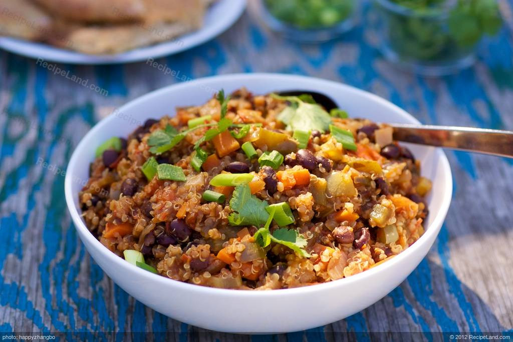 Black Bean Quinoa Chili
 Black Bean and Quinoa Chili Recipe