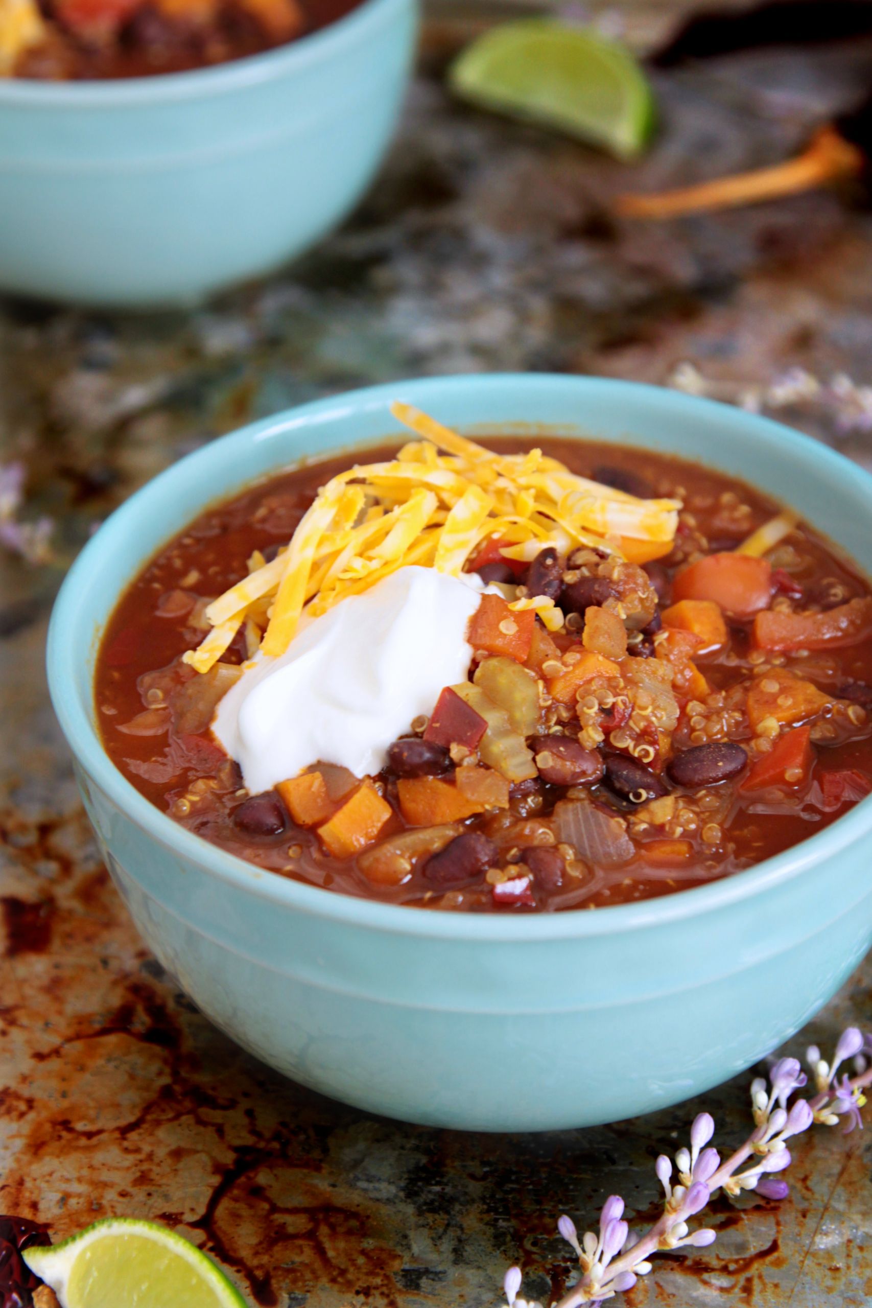 Black Bean Quinoa Chili
 The Best Quinoa Black Bean Chili