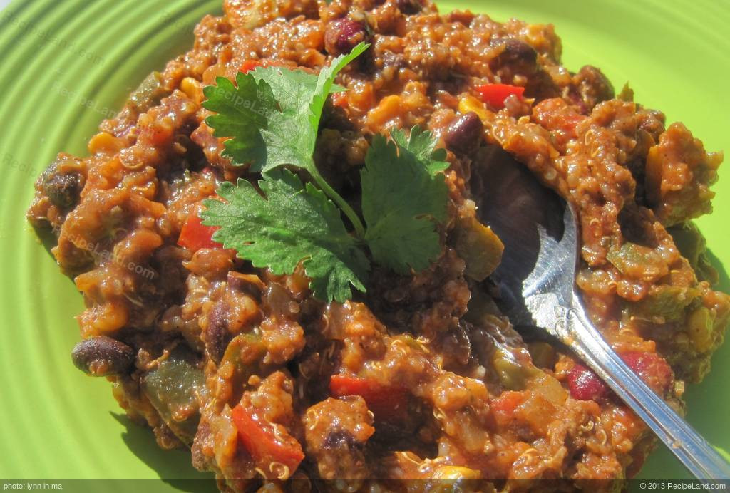 Black Bean Quinoa Chili
 Black Bean and Quinoa Chili Recipe