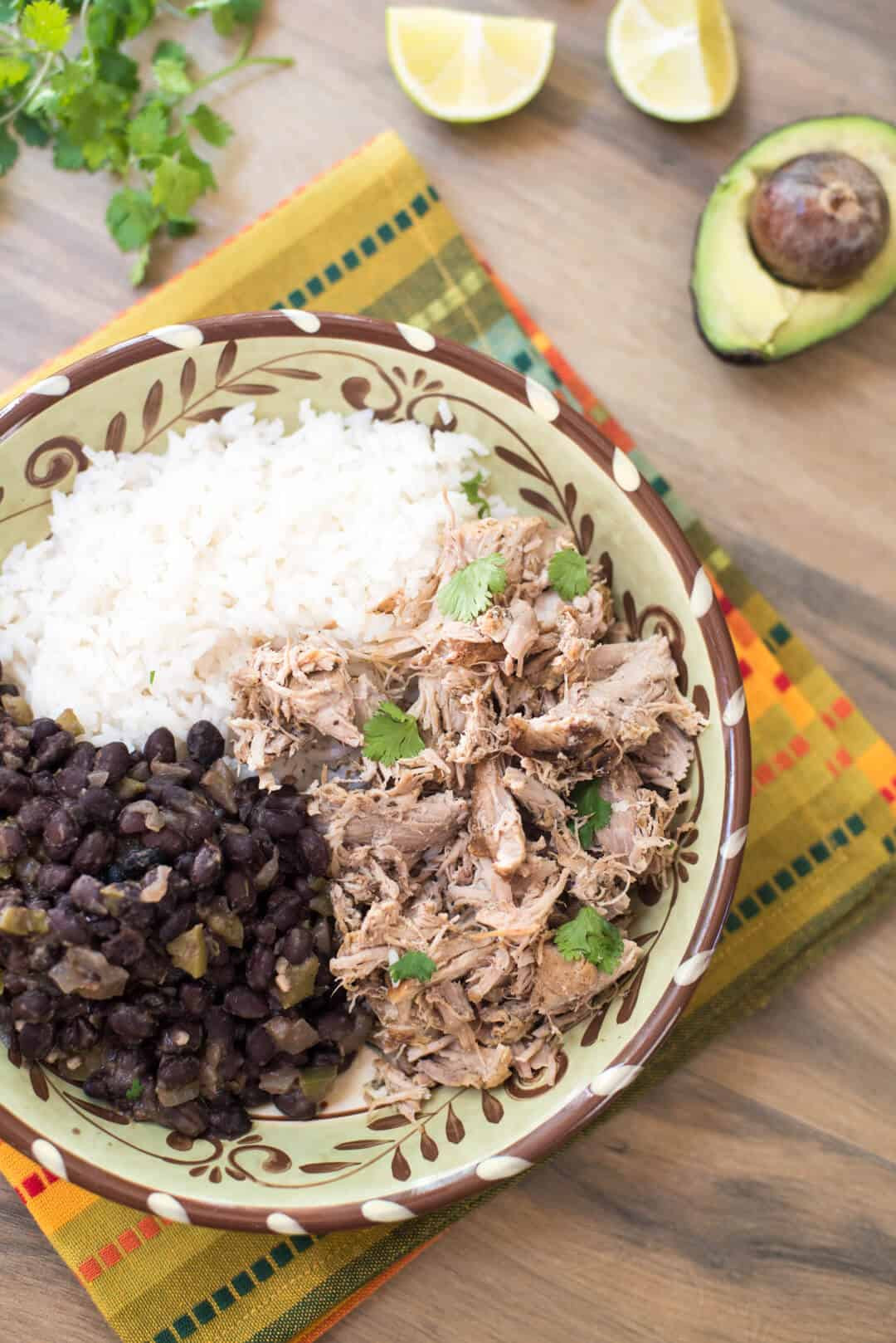 Black Beans And Rice Slow Cooker
 Slow Cooker Cuban Pork with Black Beans and Rice