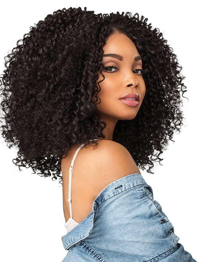 Black Curly Haircuts
 Black women s big afro synthetic curly hair wigs