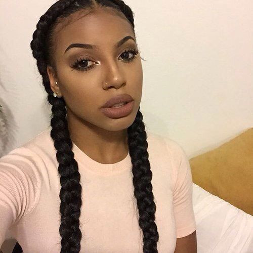 Black Girl French Braid Hairstyles
 45 beautiful black women hair styles french braids