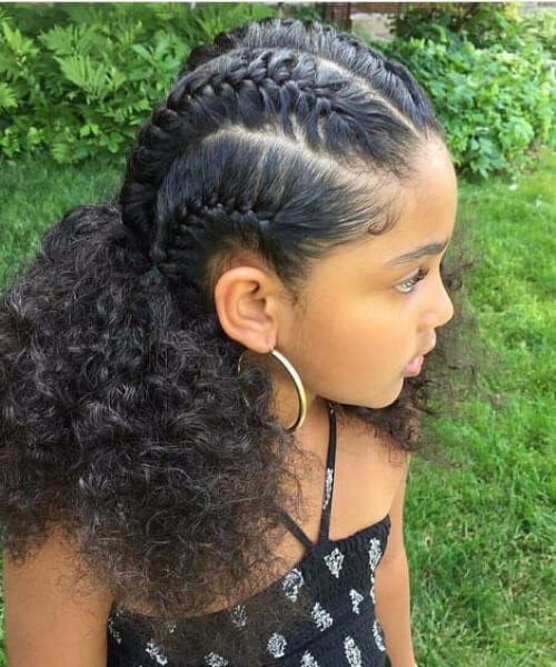 Black Girl French Braid Hairstyles
 50 Black Girl Hairstyles to Make You the Coolest Gal My