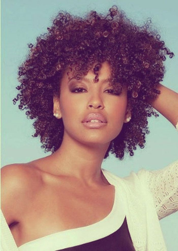 Black Hairstyles Curly
 12 Pretty Short Curly Hairstyles for Black Women