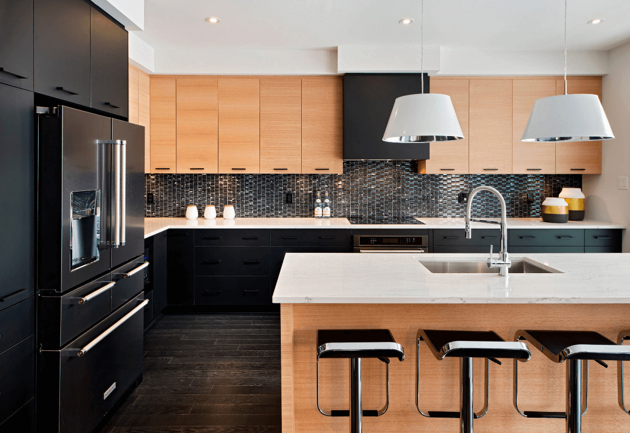 Black Kitchen Walls
 Step Out The Box With 31 Bold Black Kitchen Designs