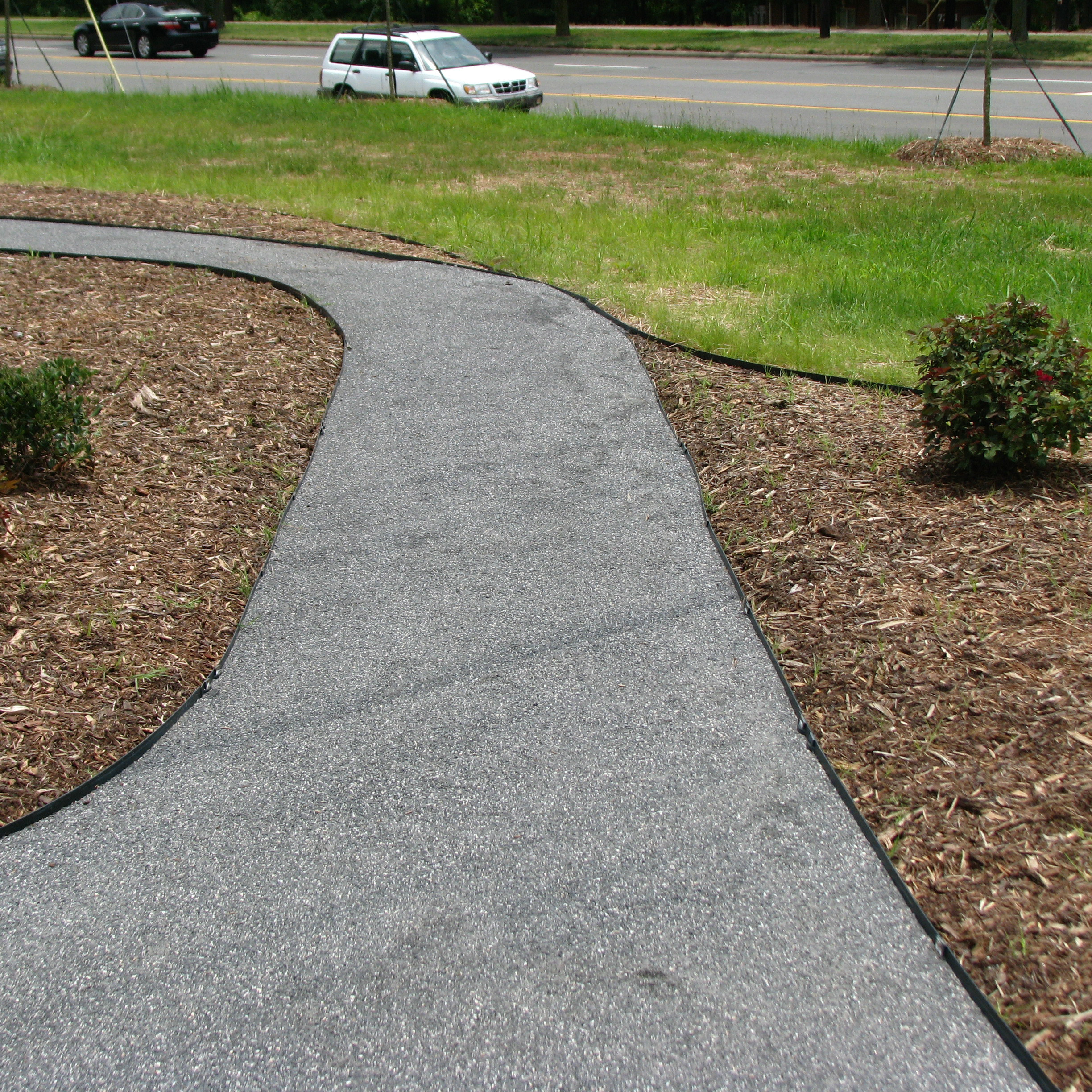 Black Metal Landscape Edging
 Steel Edging