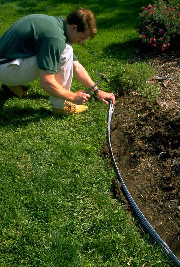 Black Metal Landscape Edging
 Aluminum Edging Black Finish