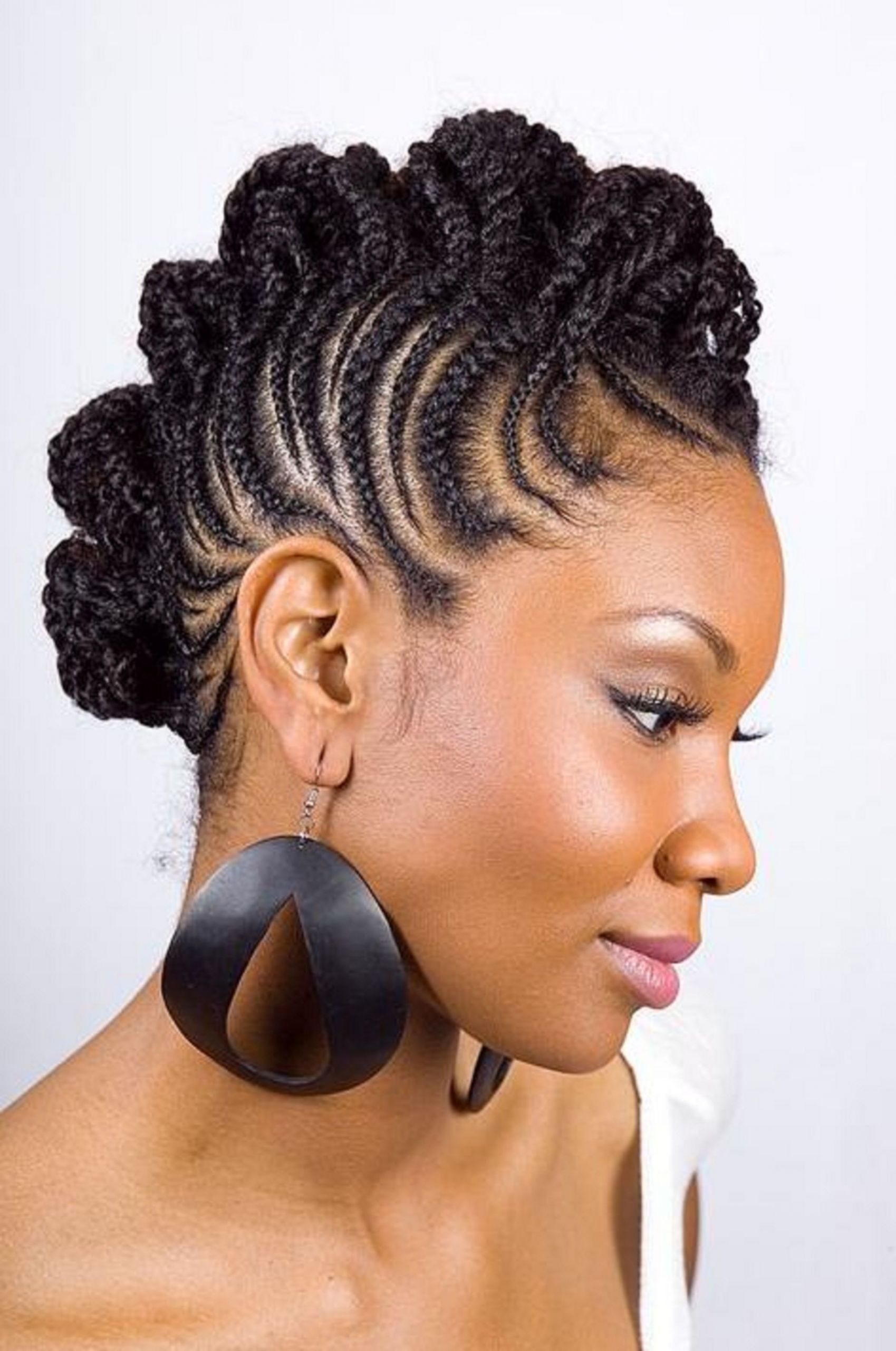 Black Natural Braided Hairstyles
 34 African American Short Hairstyles for Black Women