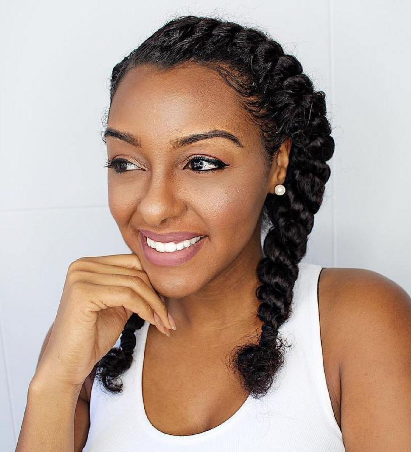 Black Natural Braided Hairstyles
 35 Natural Braided Hairstyles Without Weave