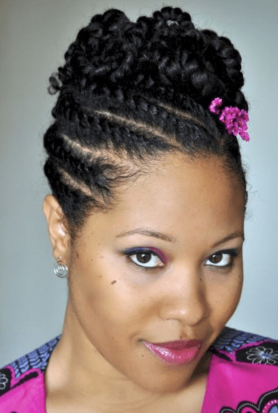 Black Natural Braided Hairstyles
 Hottest Natural Hair Braids Styles For Black Women in 2015