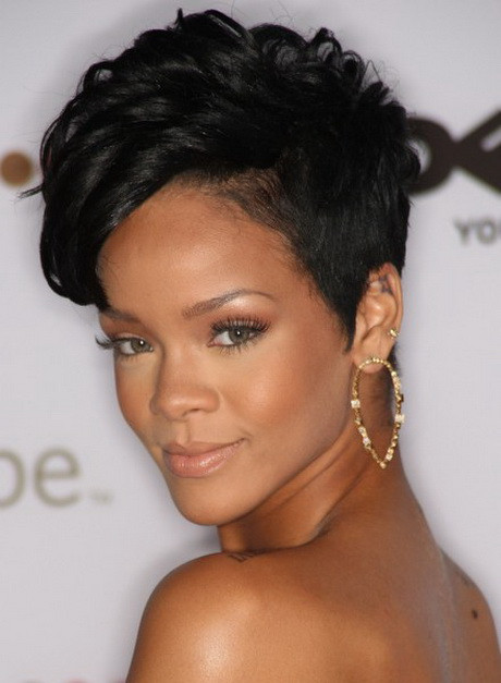 Black Weave Hairstyles For Round Faces
 Short hairstyles for round faces black women