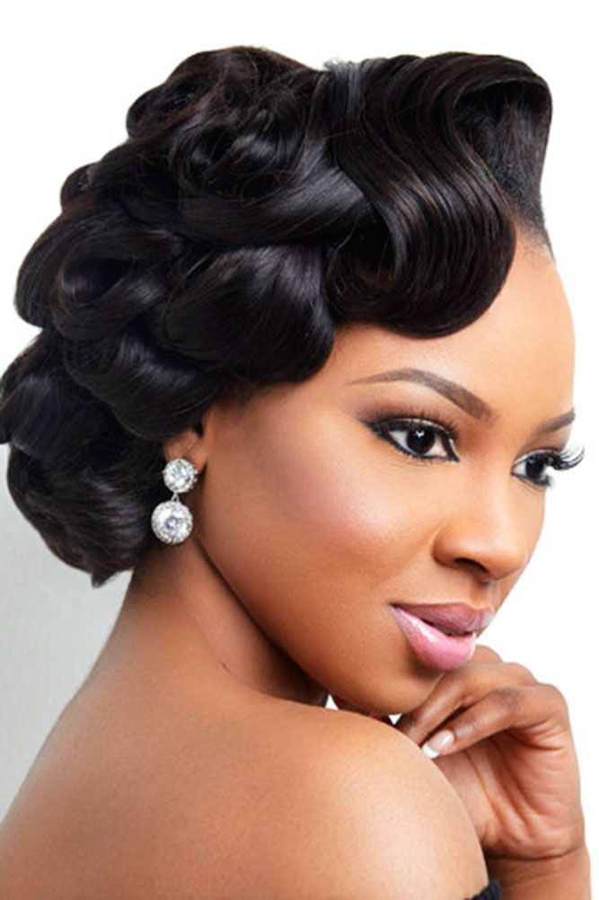 Black Wedding Hairstyles Updos
 18 Wedding Hairstyles for Black Women To Drool Over 2018