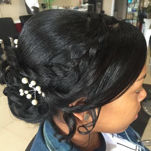 Black Wedding Hairstyles Updos
 50 Superb Black Wedding Hairstyles