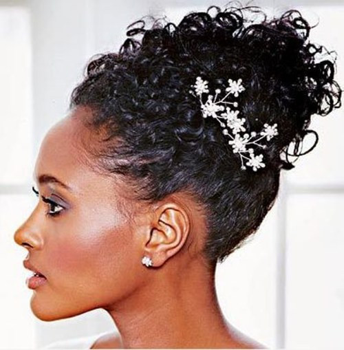 Black Wedding Hairstyles Updos
 50 Superb Black Wedding Hairstyles