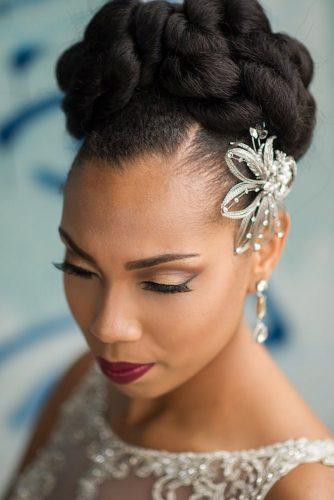 Black Wedding Hairstyles Updos
 42 Black Women Wedding Hairstyles That Full Style